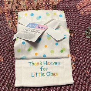 NWT Baby burp rags